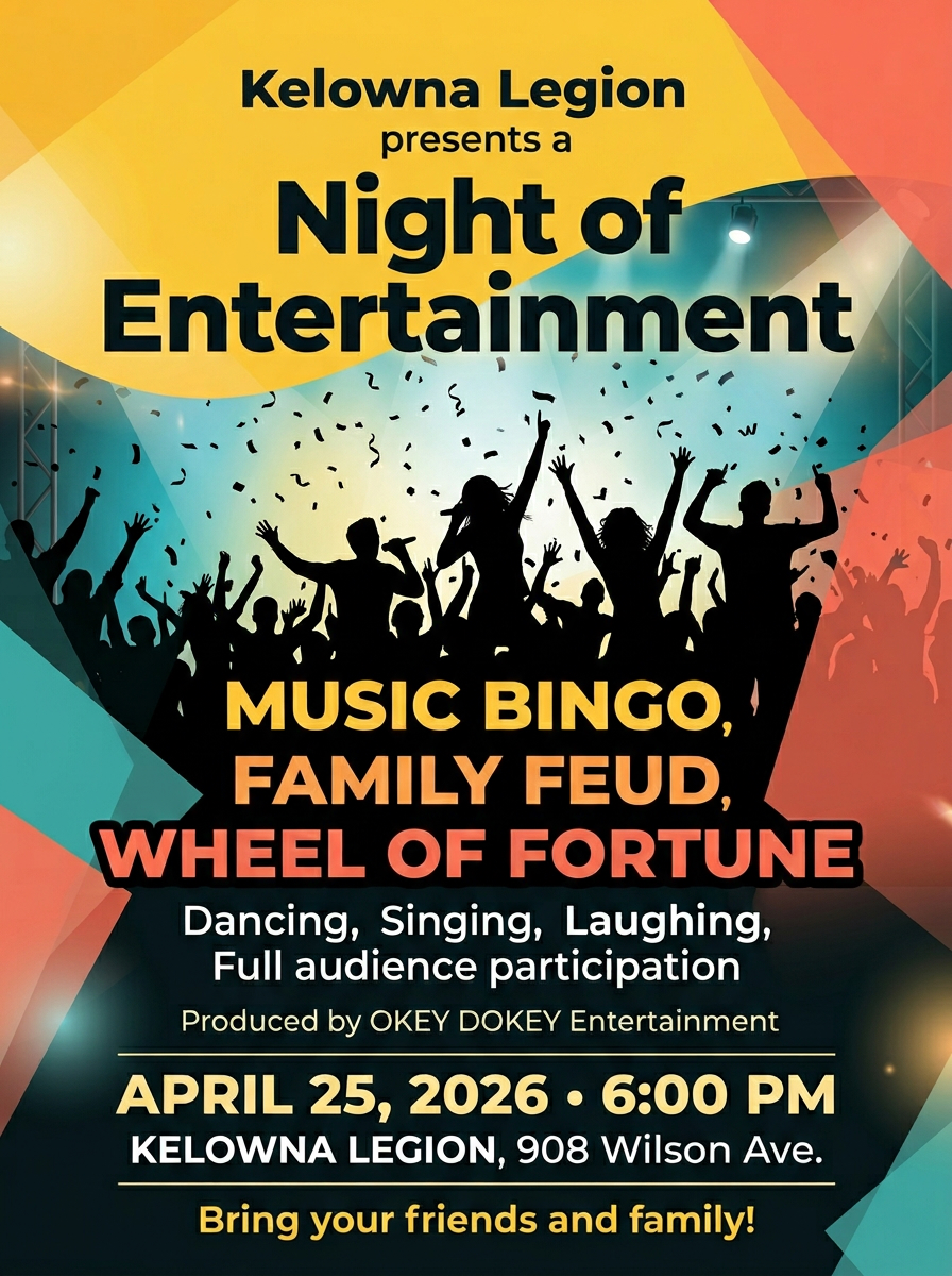 Entertainment Night poster - Apr 25