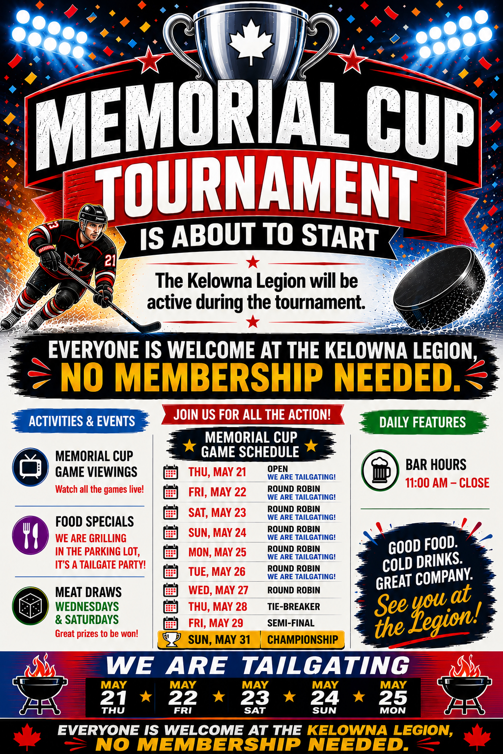 Memorial Cup poster