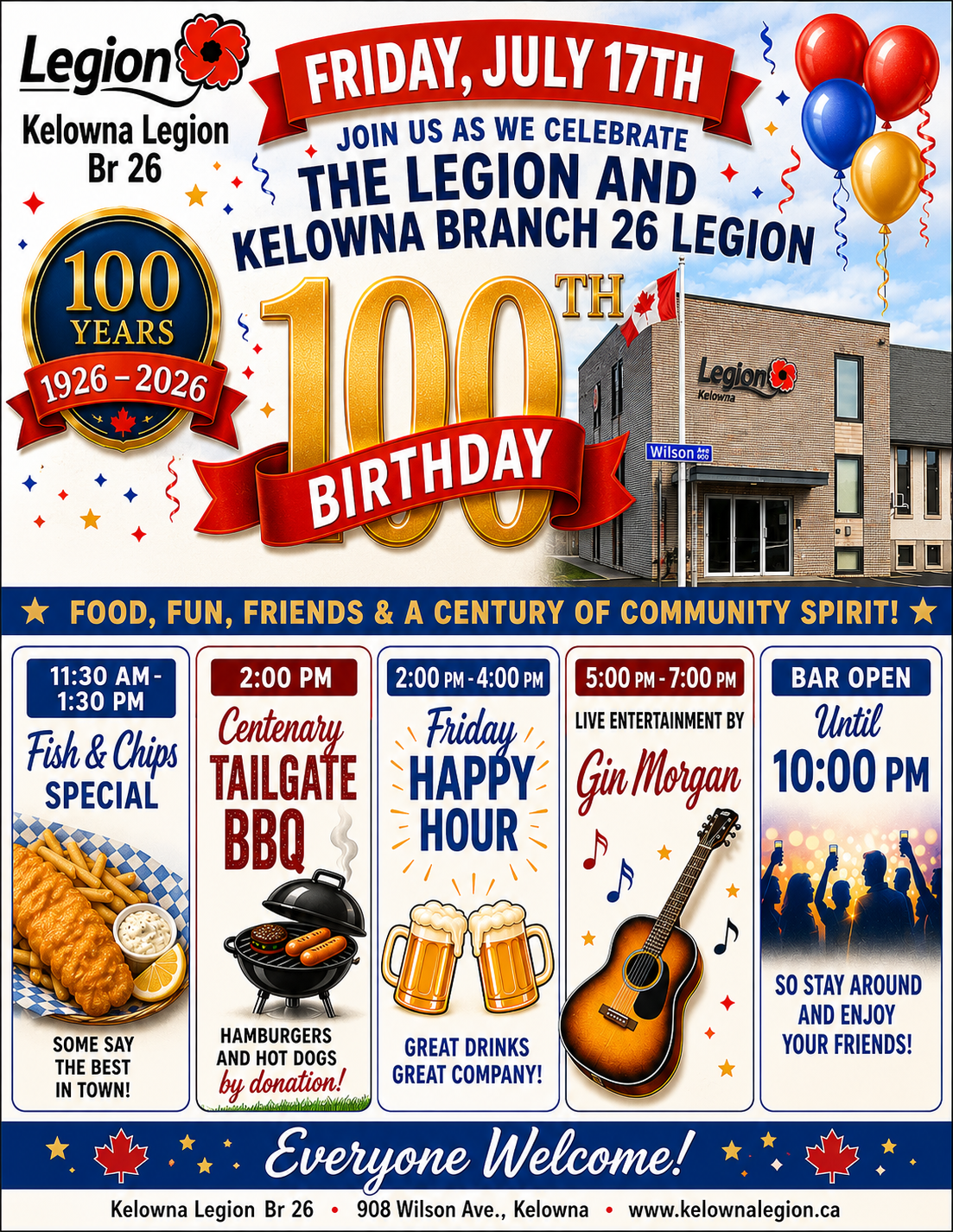 100 Year Party poster